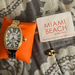 Miami Beach by Glam Rock Gold Watch